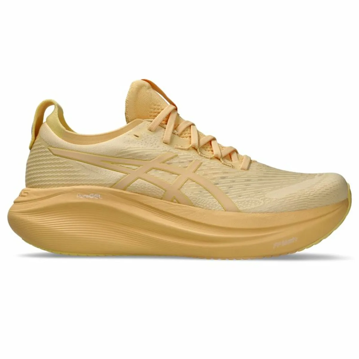 ZAPATILLAS DE RUNNING PARA ADULTOS ASICS GEL-NIMBUS 27 LITE-SHOW DORADO