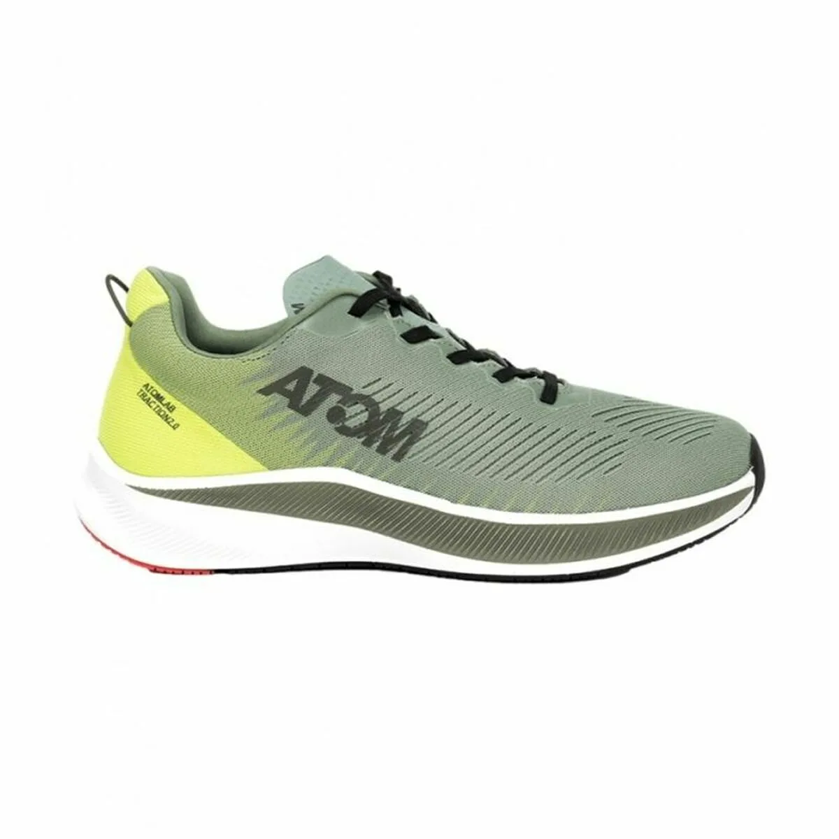 ZAPATILLAS DE RUNNING PARA ADULTOS ATOM AT134 VERDE HOMBRE