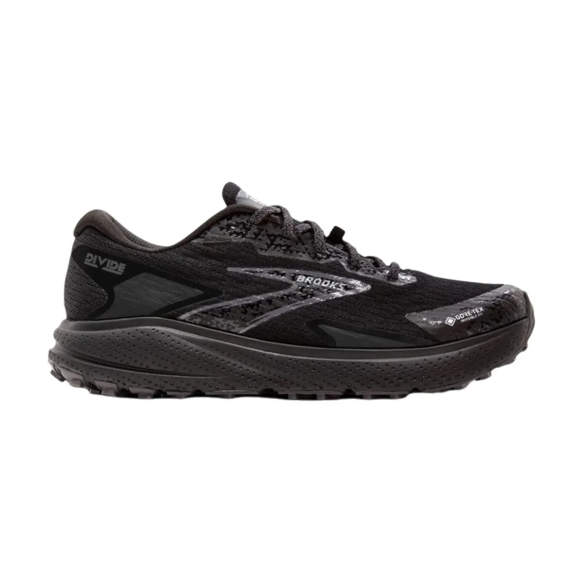 ZAPATILLAS DE RUNNING PARA ADULTOS BROOKS DIVIDE 5 GTX NEGRO