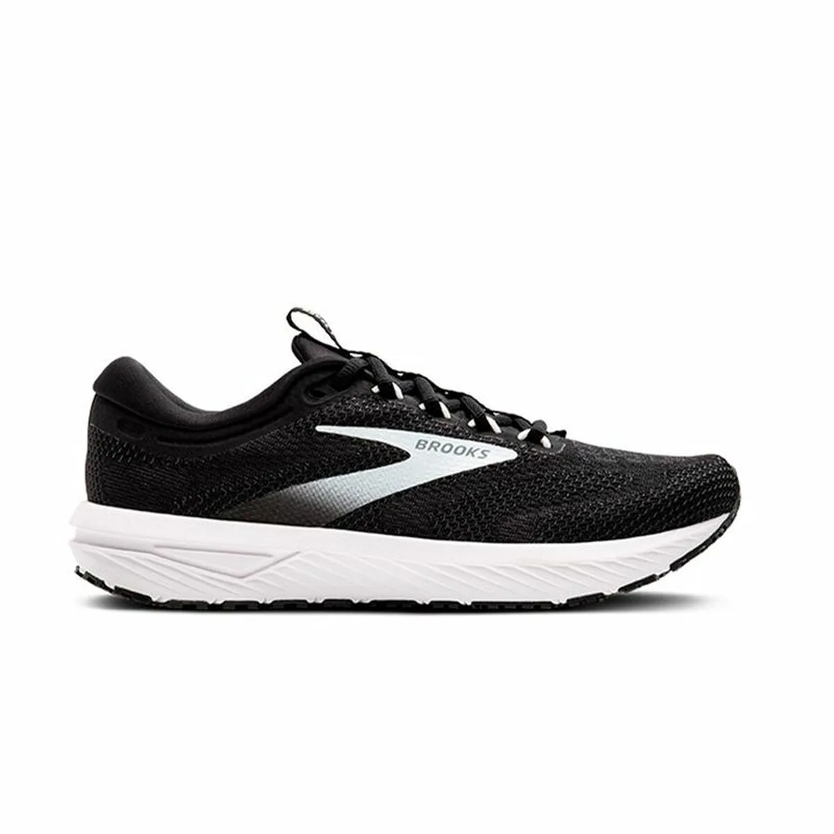 ZAPATILLAS DE RUNNING PARA ADULTOS BROOKS REVEL 7 BLANCO NEGRO