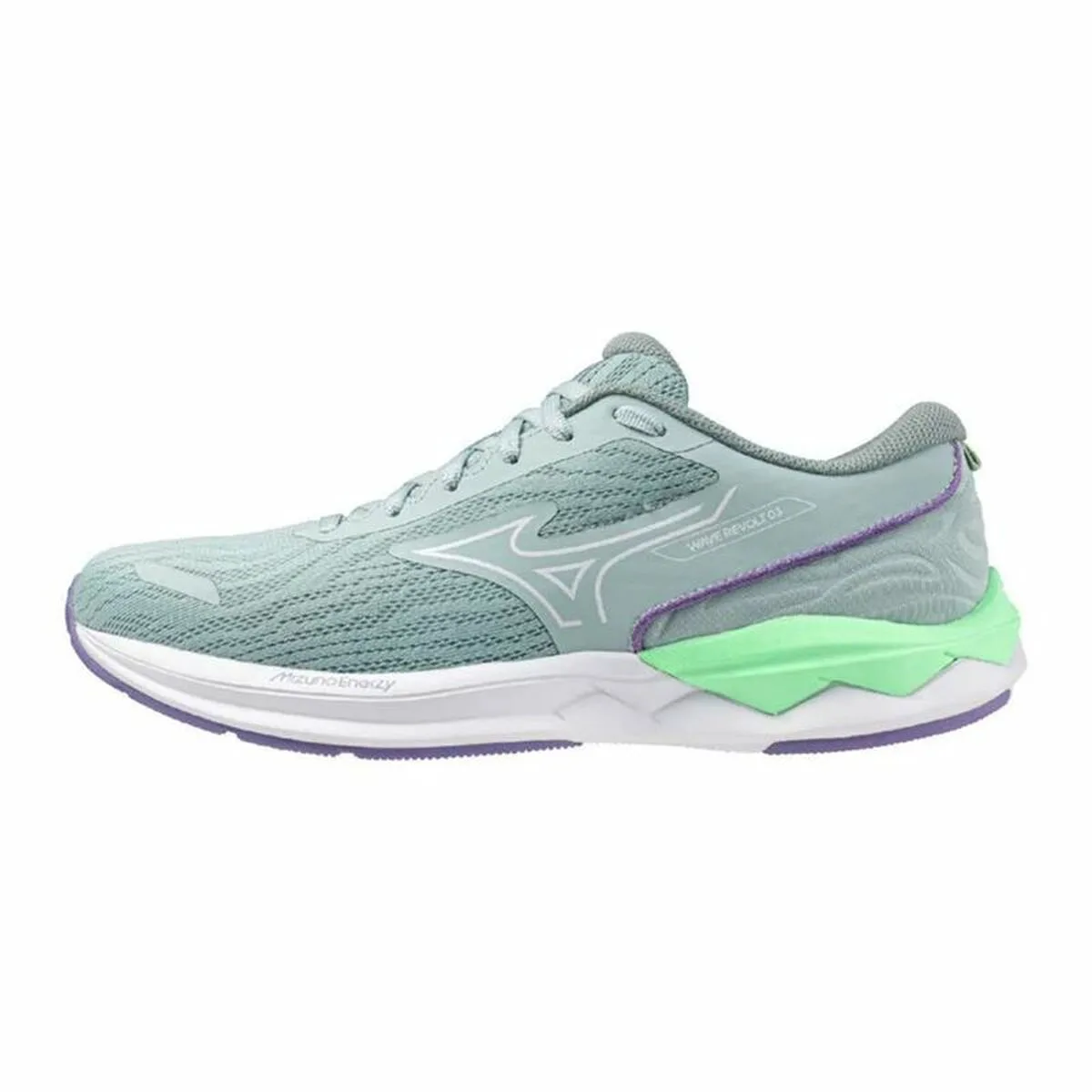 ZAPATILLAS DE RUNNING PARA ADULTOS MIZUNO WAVE REVOLT 3 GRIS CLARO