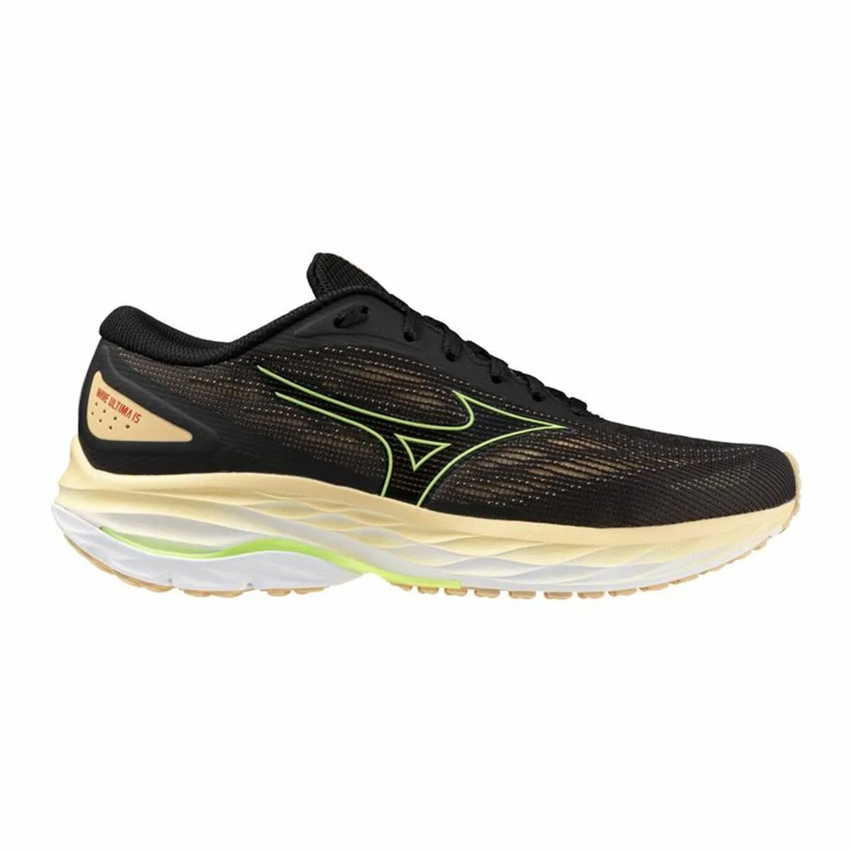 ZAPATILLAS DE RUNNING PARA ADULTOS MIZUNO WAVE ULTIMA 15 NEGRO