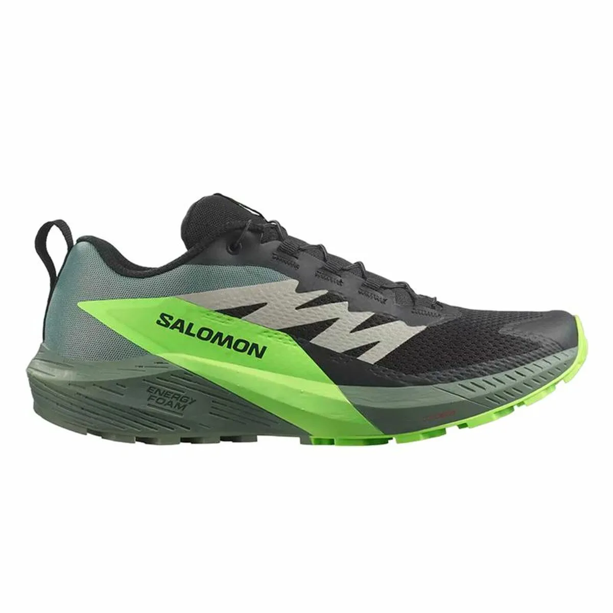 ZAPATILLAS DE RUNNING PARA ADULTOS SALOMON SENSE RIDE 5 VERDE LIMÓN