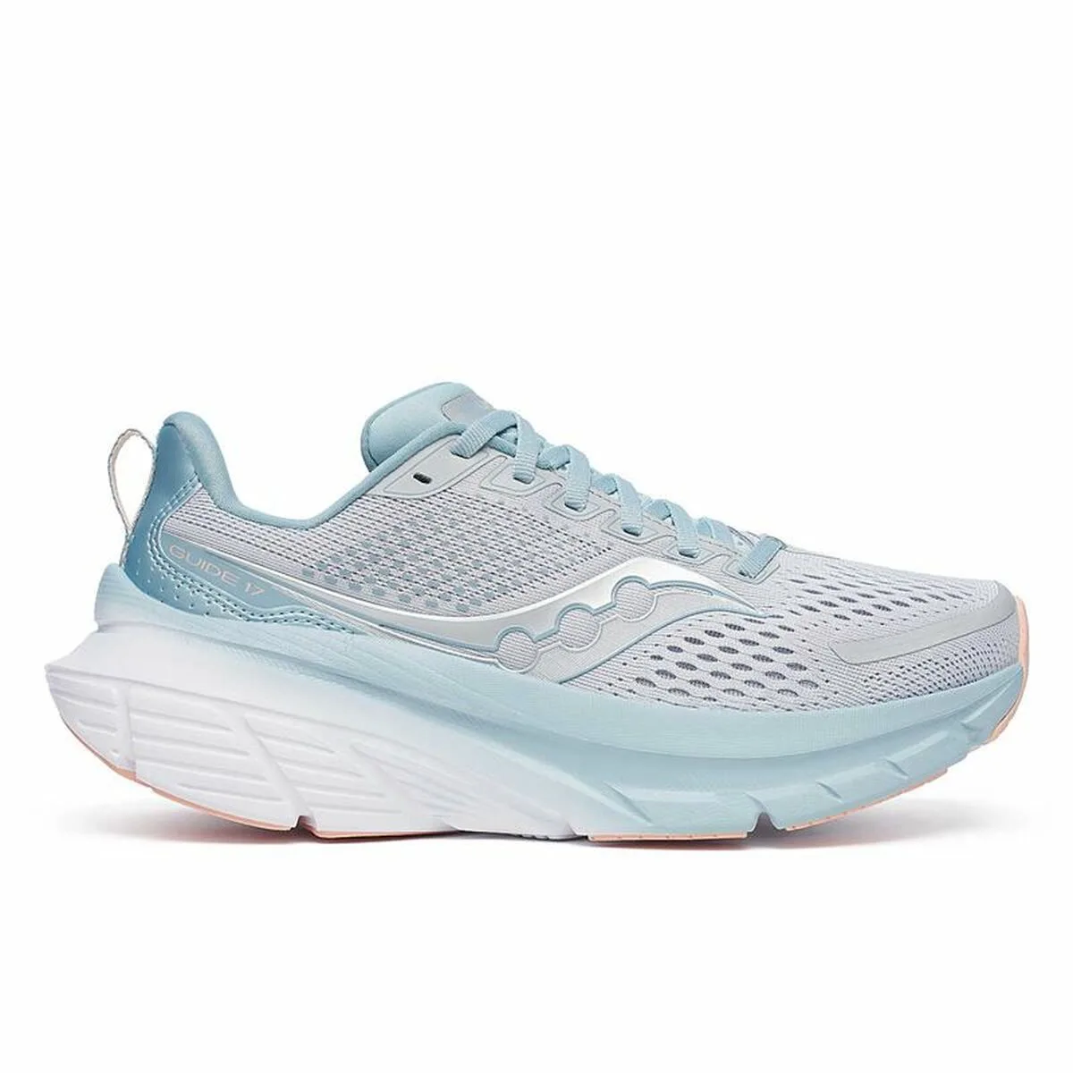 ZAPATILLAS DE RUNNING PARA ADULTOS SAUCONY GUIDE 17 AZUL GRIS