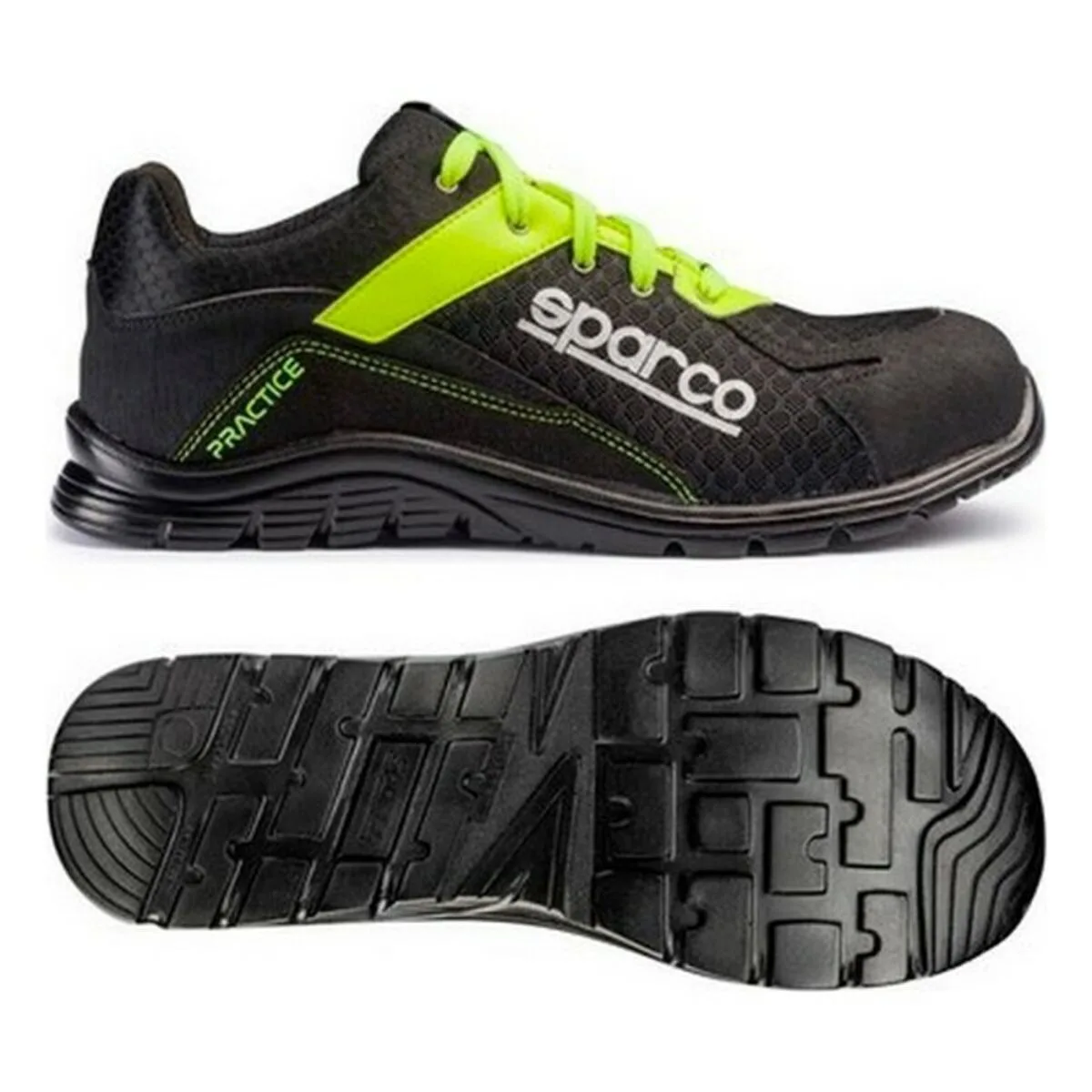 CALZADO DE SEGURIDAD SPARCO S07517 AMARILLO/NEGRO