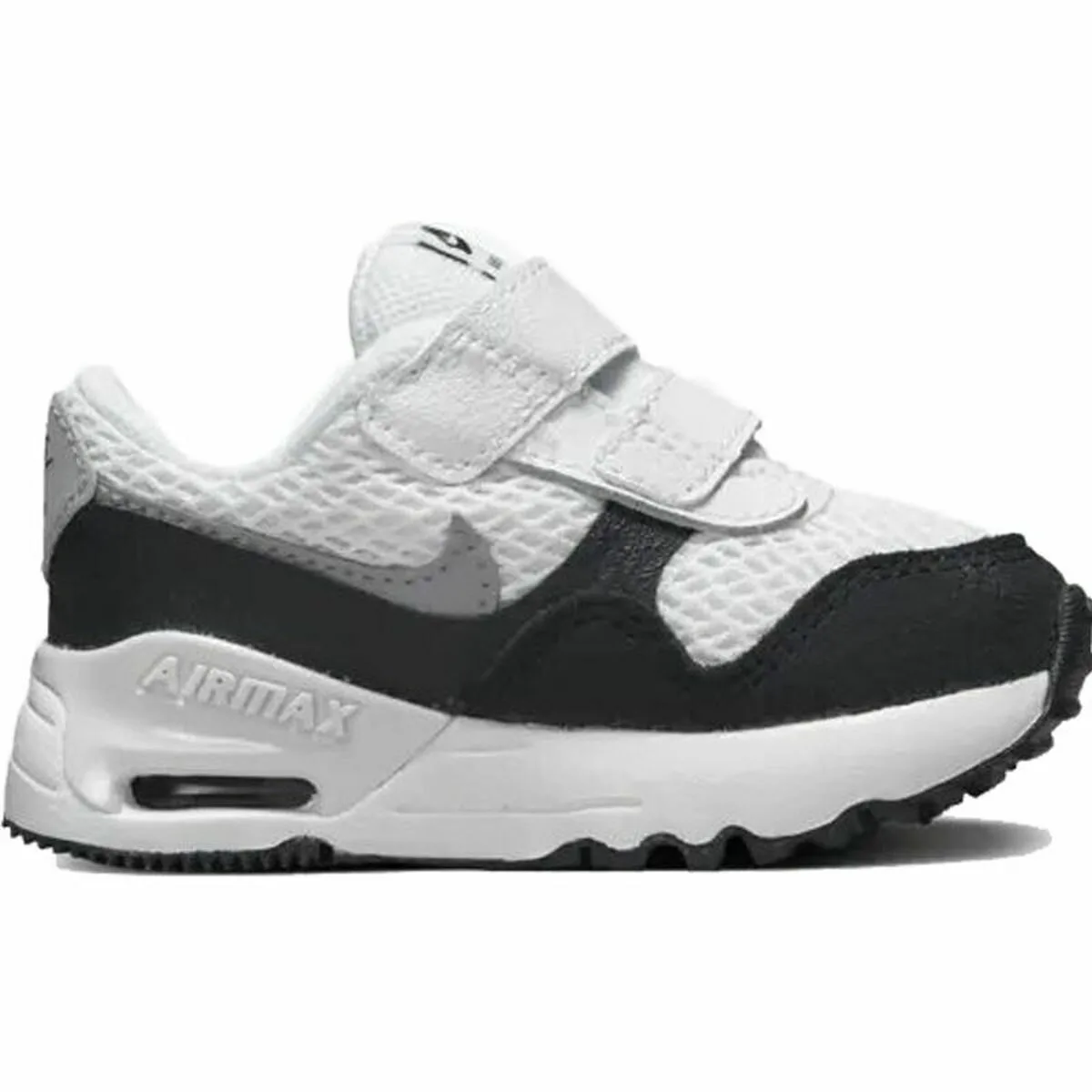 ZAPATILLAS DE DEPORTE PARA BEBÉS NIKE AIR MAX SYSTM NEGRO BLANCO