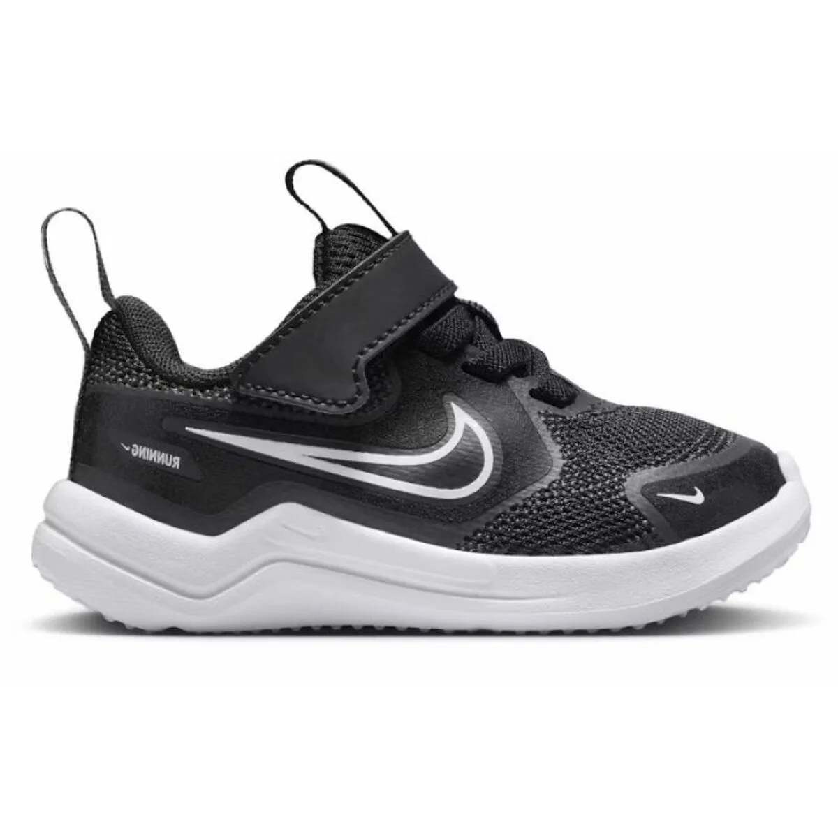 ZAPATILLAS DE DEPORTE PARA BEBÉS NIKE COSMIC RUNNER TD HM4401 003 NEGRO