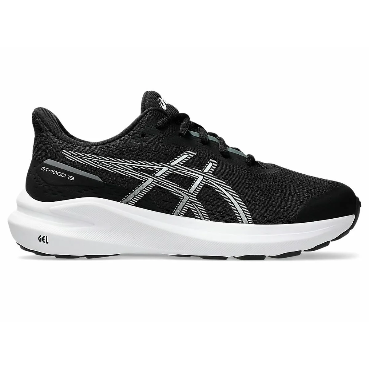 ZAPATILLAS DEPORTIVAS INFANTILES ASICS GT 1000 13 GS 1014A343 003 NEGRO