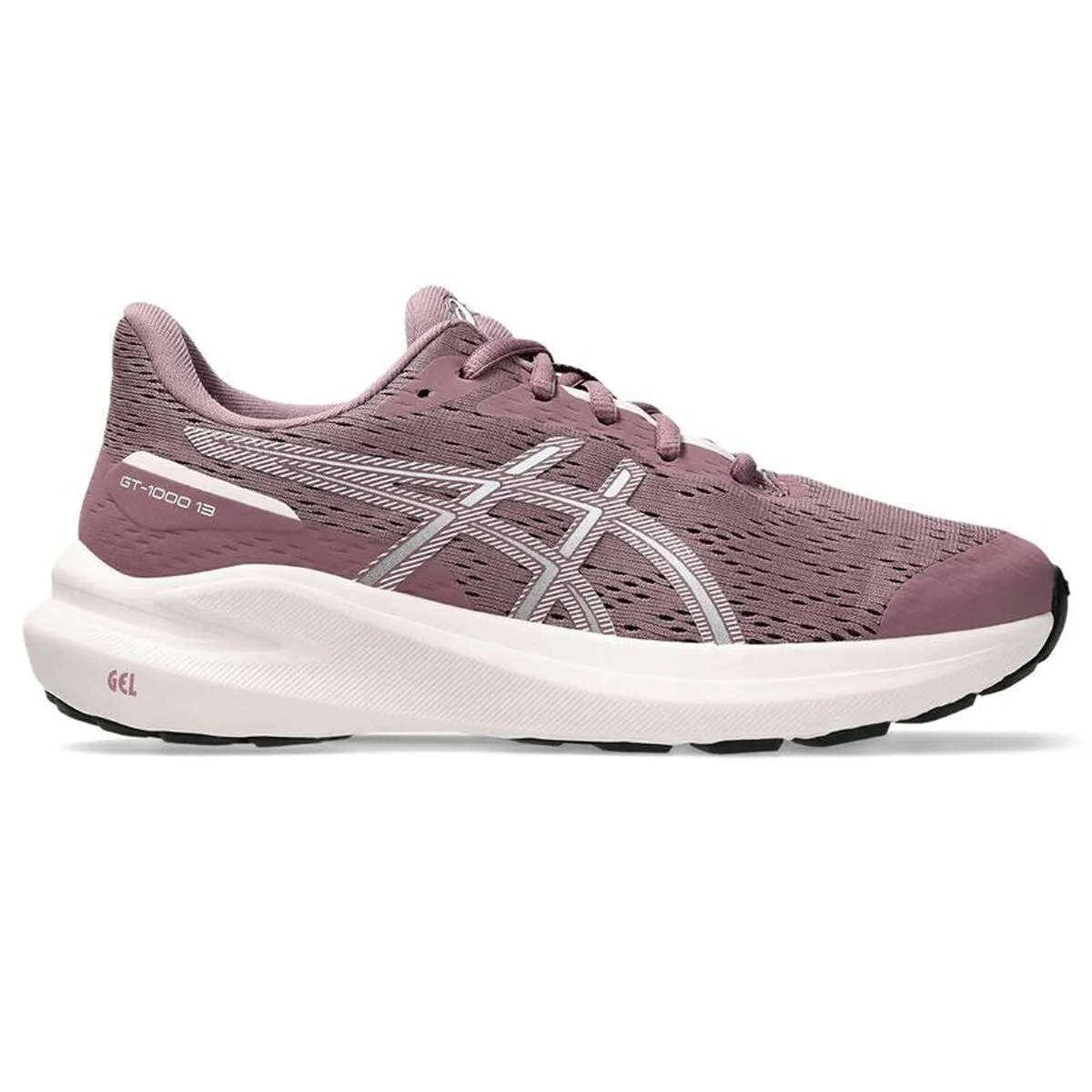ZAPATILLAS DEPORTIVAS INFANTILES ASICS GT-1000 13 GS ROSA SALMÓN