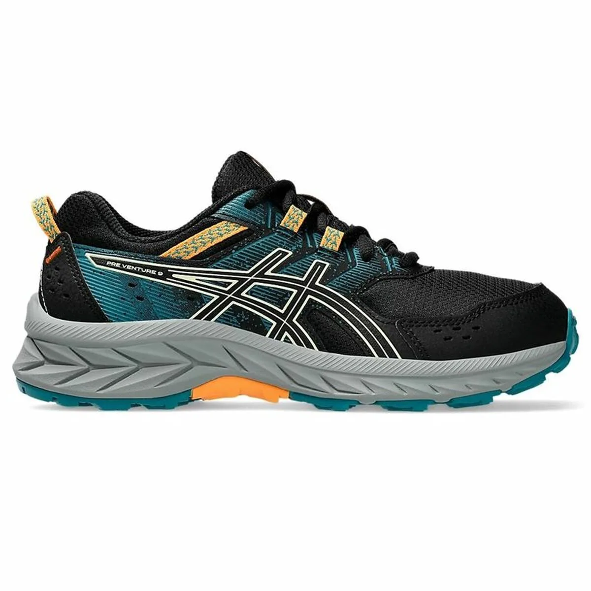 ZAPATILLAS DEPORTIVAS INFANTILES ASICS PRE VENTURE 9 GS AZUL NEGRO