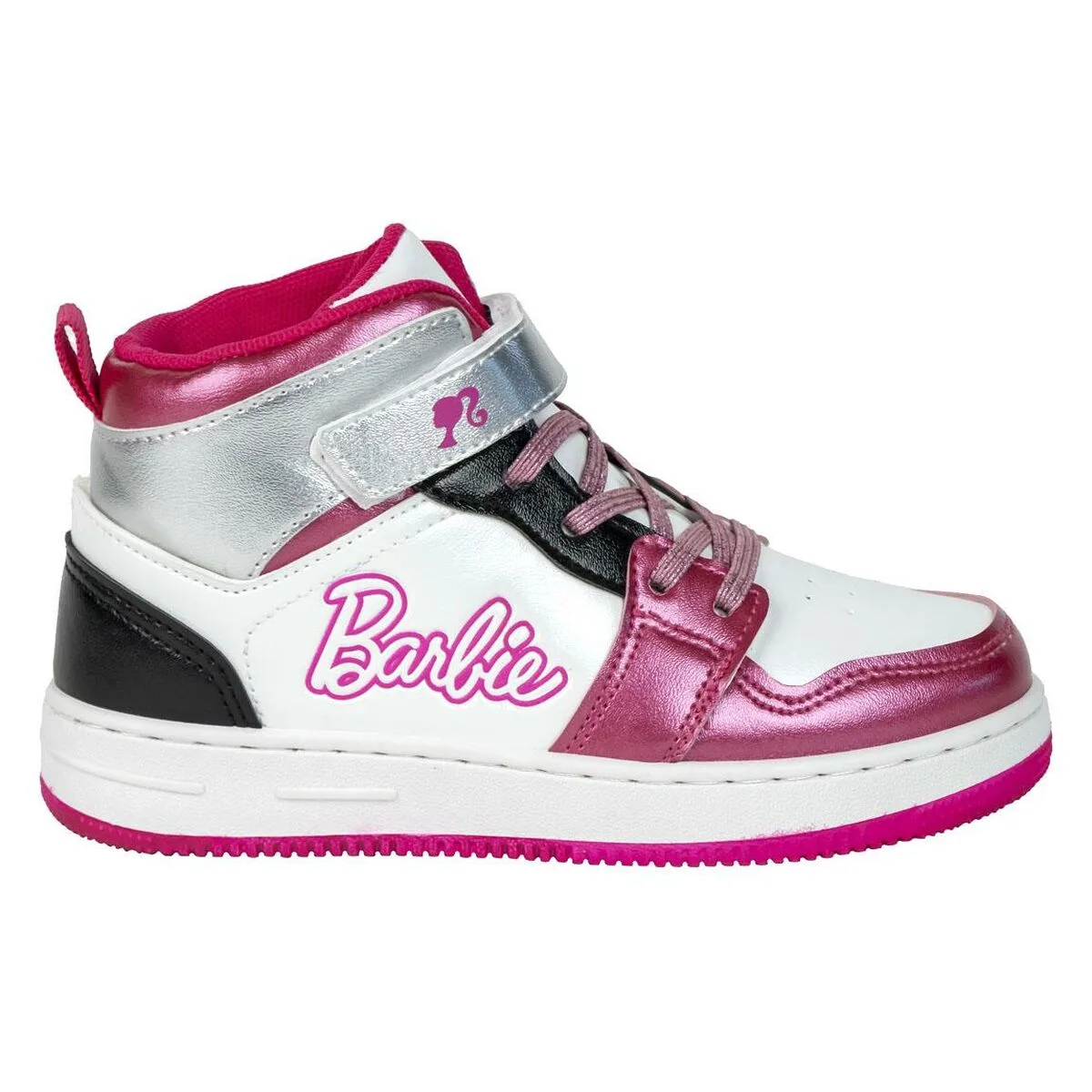 ZAPATILLAS DEPORTIVAS INFANTILES BARBIE FUCSIA