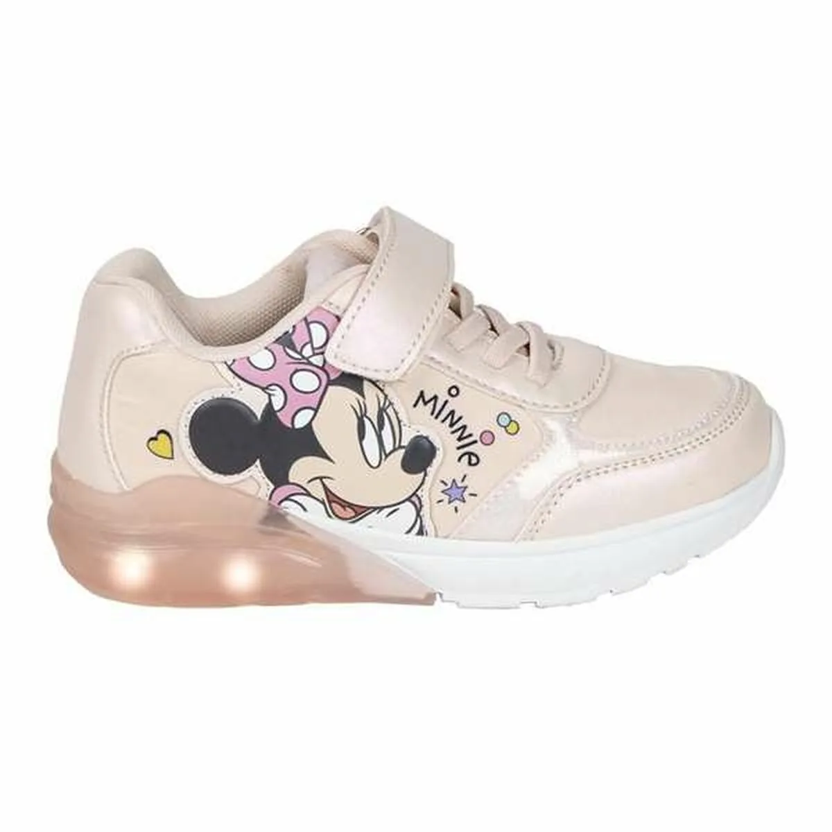 ZAPATILLAS DEPORTIVAS INFANTILES MINNIE MOUSE ROSA