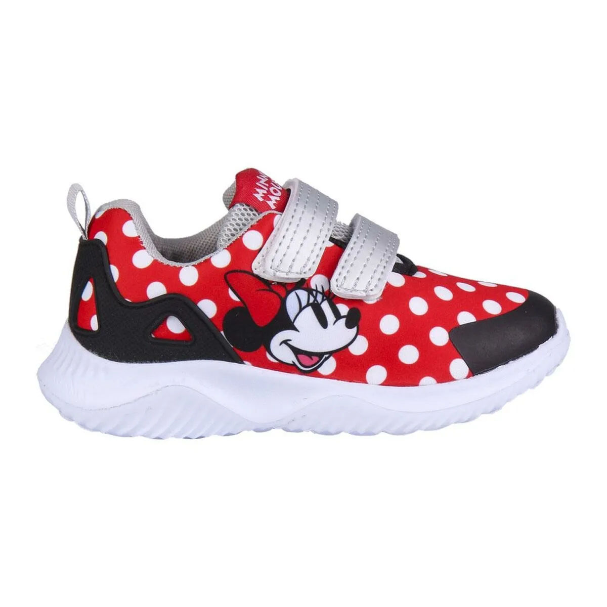 ZAPATILLAS DEPORTIVAS INFANTILES MINNIE MOUSE ROJO