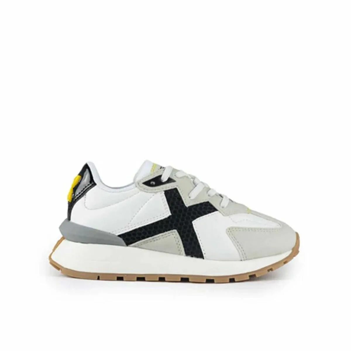 ZAPATILLAS DEPORTIVAS INFANTILES MUNICH MINI SOKU GRIS CLARO