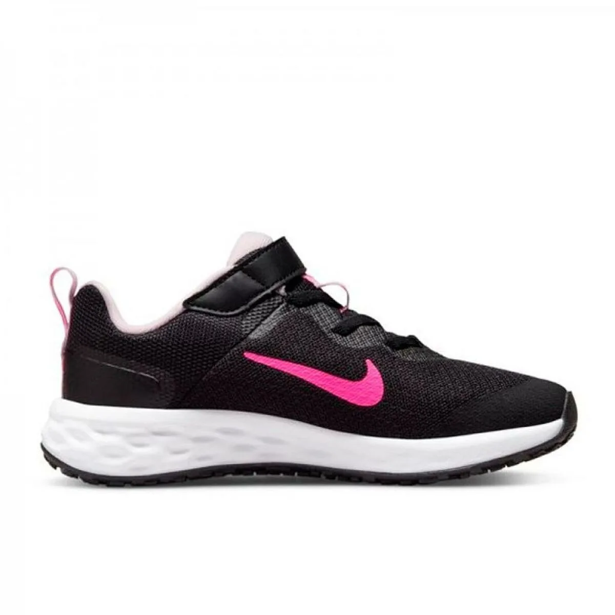 ZAPATILLAS DEPORTIVAS INFANTILES NIKE REVOLUTION 6 DD1095 007 NEGRO