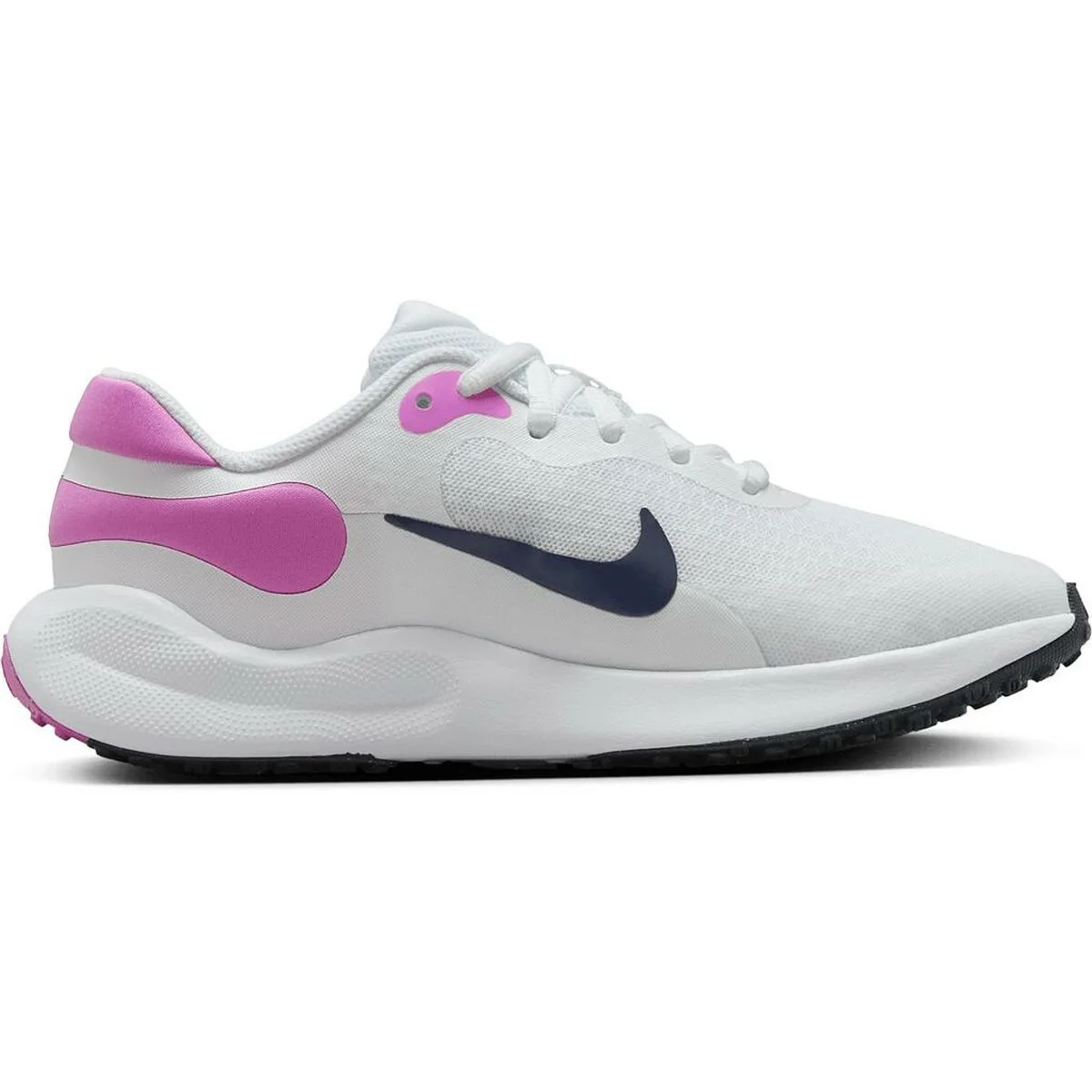 ZAPATILLAS DEPORTIVAS INFANTILES NIKE REVOLUTION 7 GS FB7689 103 BLANCO