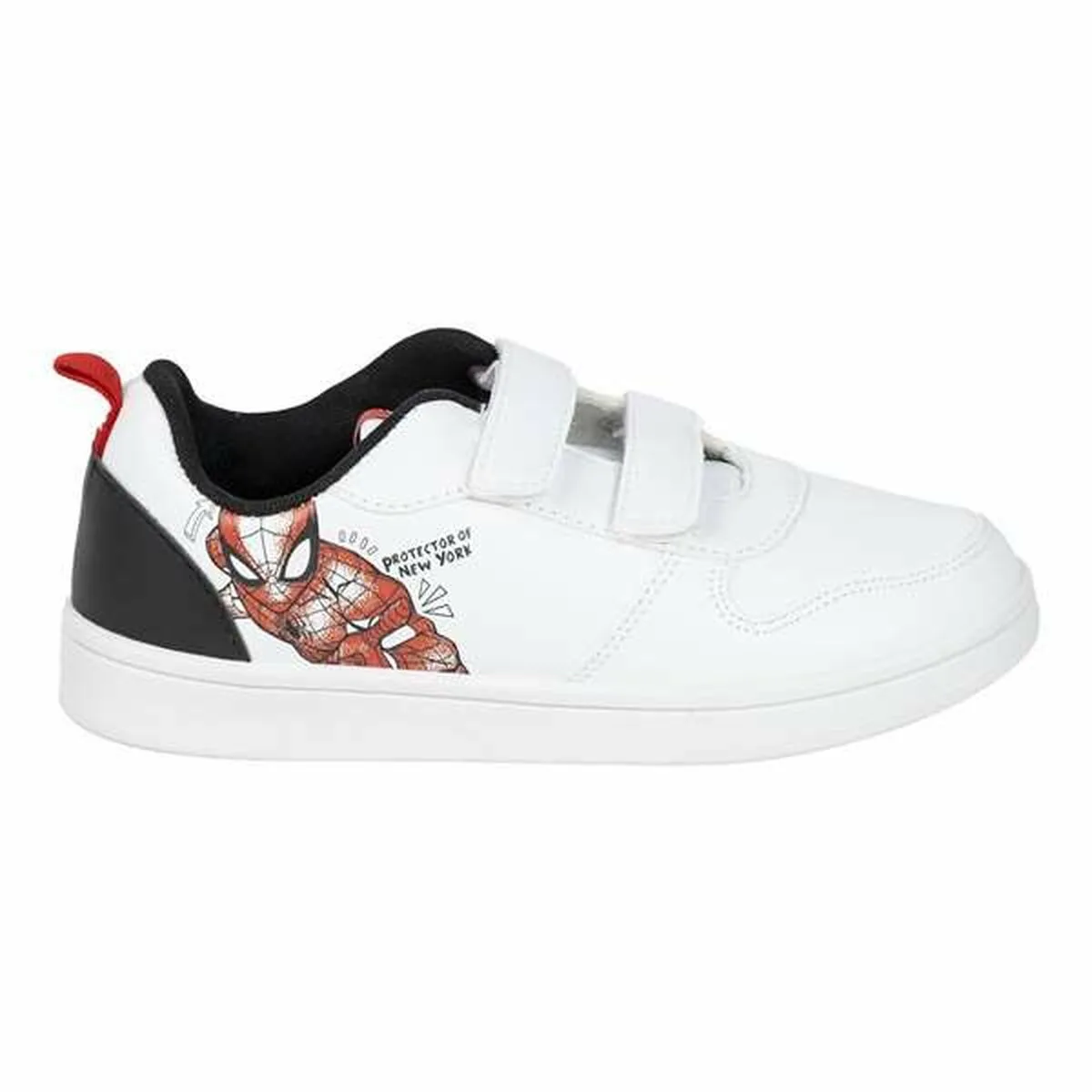 ZAPATILLAS DEPORTIVAS INFANTILES SPIDER-MAN BLANCO
