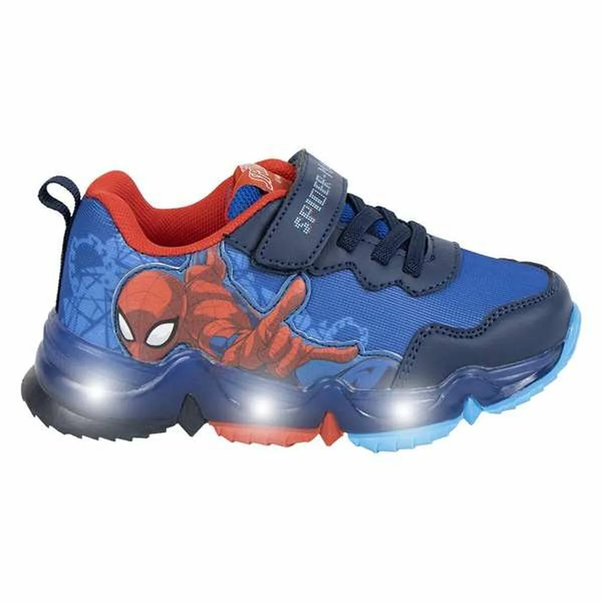 ZAPATILLAS DEPORTIVAS INFANTILES SPIDER-MAN AZUL