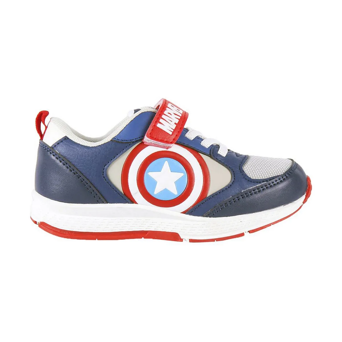 ZAPATILLAS DEPORTIVAS INFANTILES THE AVENGERS AZUL ROJO