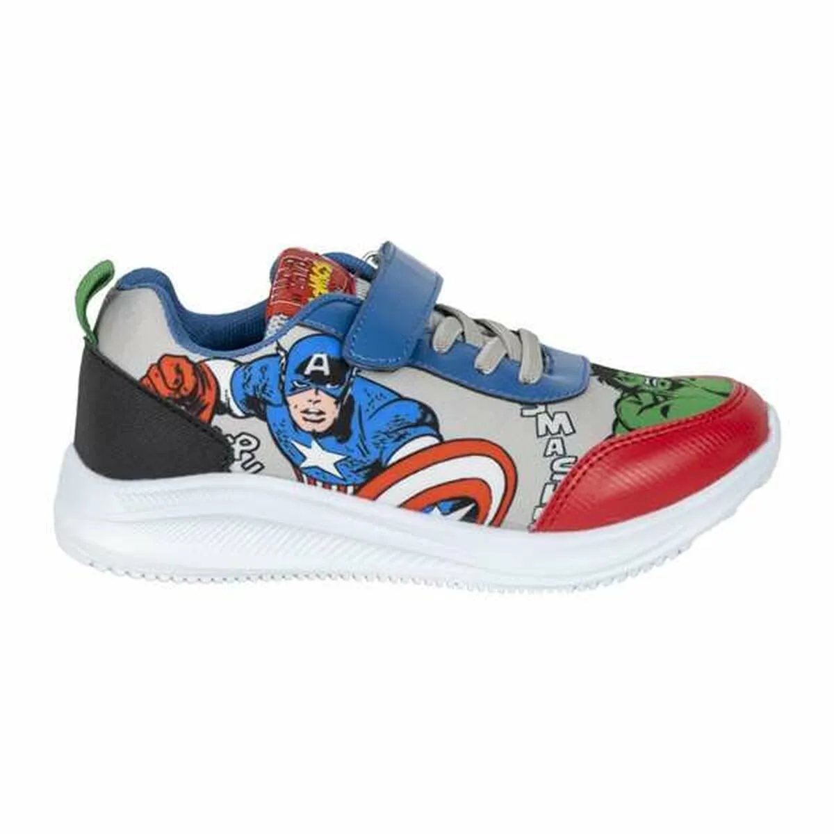 ZAPATILLAS DEPORTIVAS INFANTILES THE AVENGERS ROJO