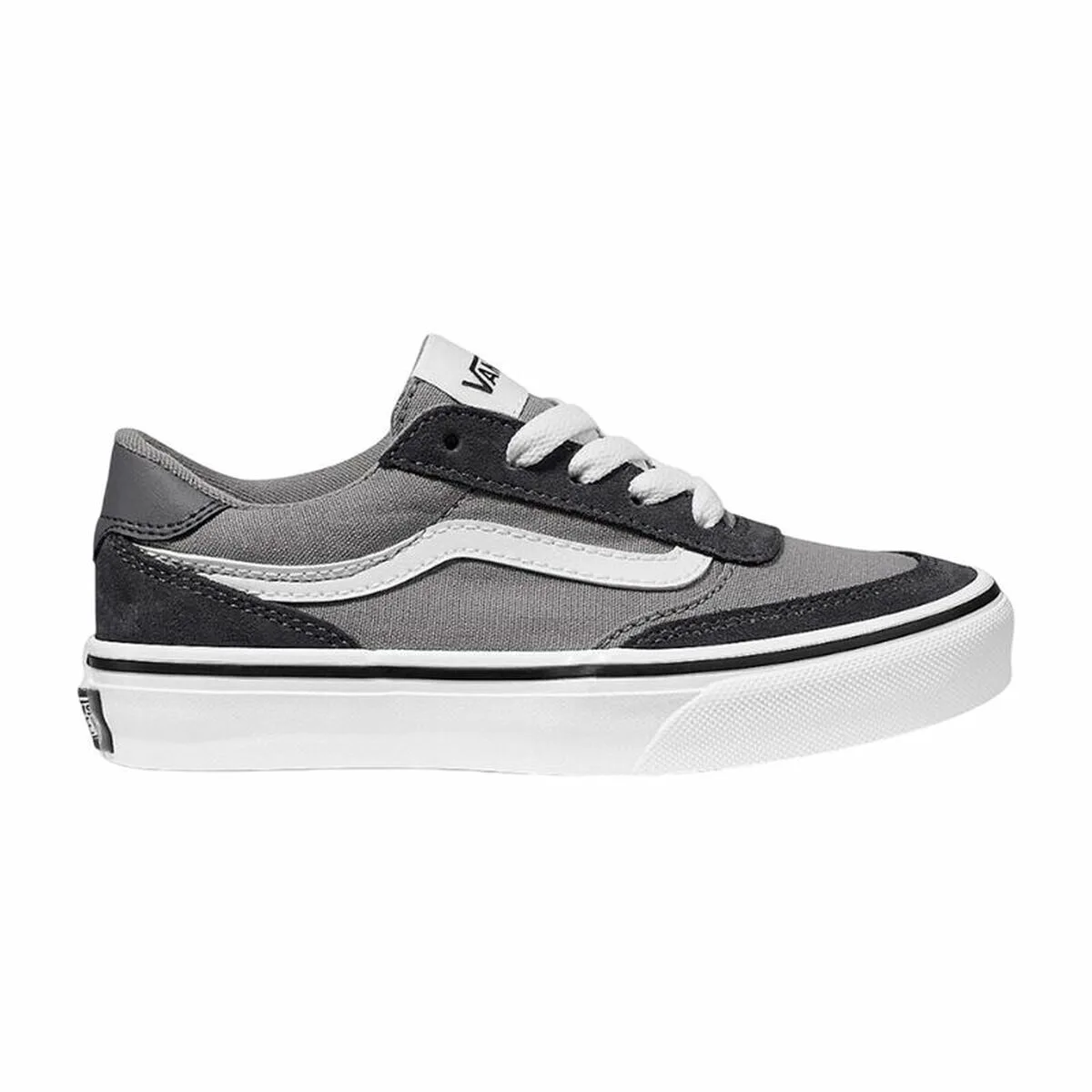 ZAPATILLAS DEPORTIVAS INFANTILES VANS BROOKLYN LS TONL NEGRO
