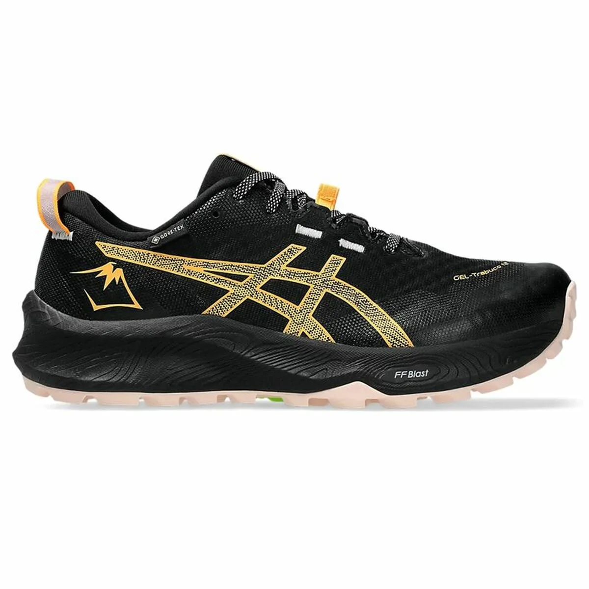 ZAPATILLAS DEPORTIVAS MUJER ASICS GEL-TRABUCO 12 GTX NEGRO