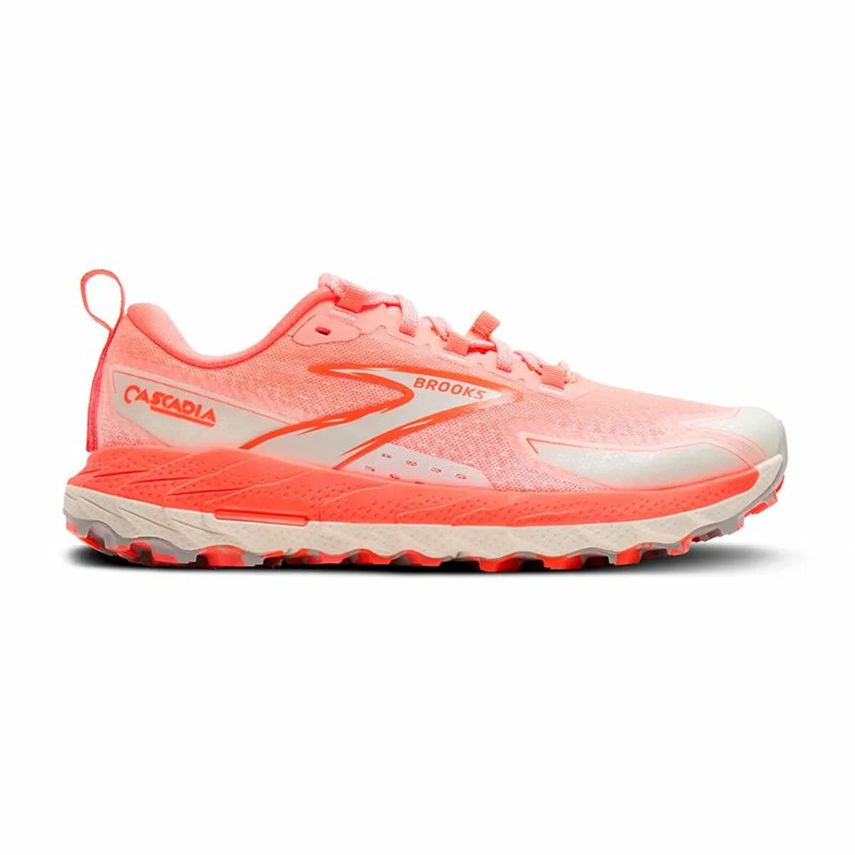 ZAPATILLAS DEPORTIVAS MUJER BROOKS CASCADIA 18 SALMÓN