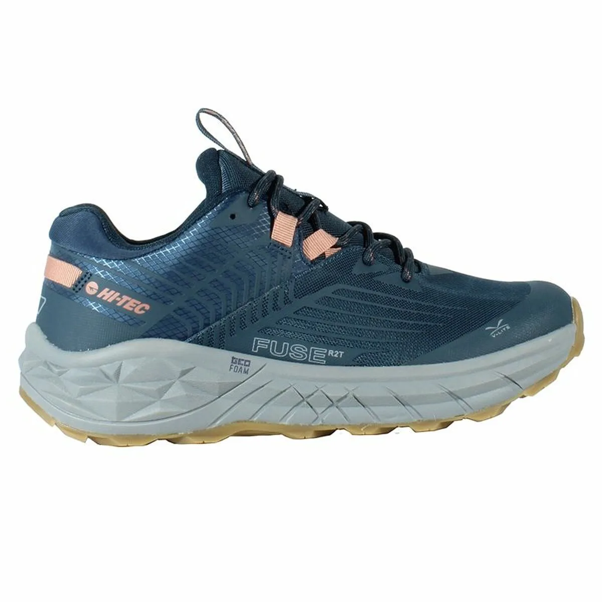 ZAPATILLAS DEPORTIVAS MUJER HI-TEC FUSE TRAIL LOW AZUL