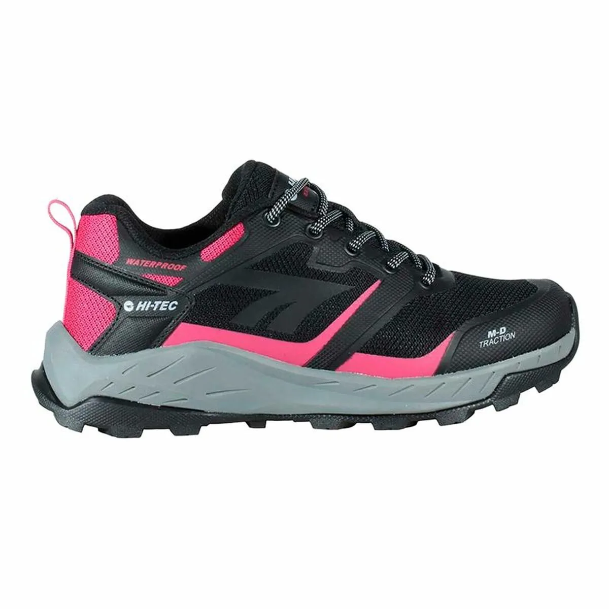 ZAPATILLAS DEPORTIVAS MUJER HI-TEC TOUBKAL LOW WP NEGRO