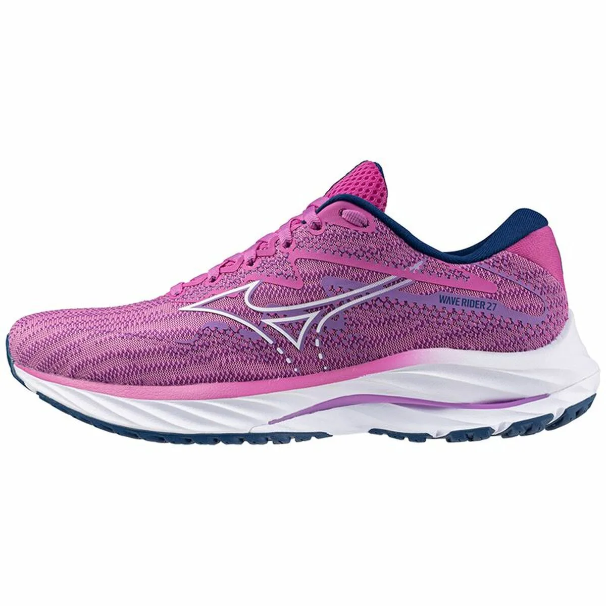 ZAPATILLAS DEPORTIVAS MUJER MIZUNO WAVE RIDER 27 ROSA CLARO