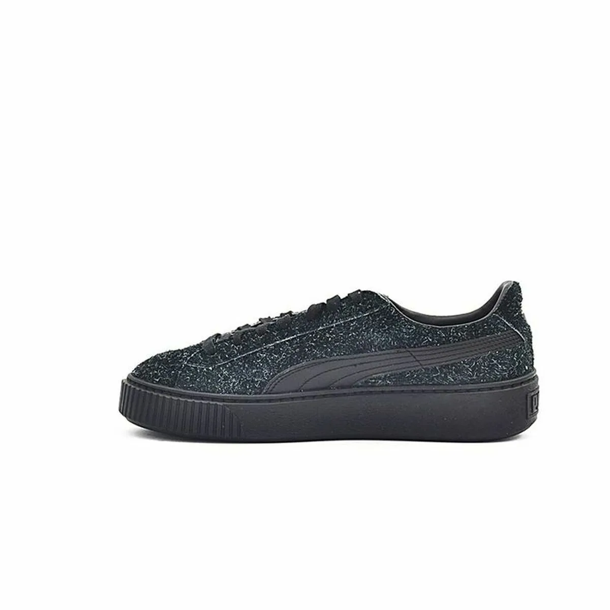ZAPATILLAS DEPORTIVAS MUJER PUMA SUEDE PLATFORM ELETAL NEGRO