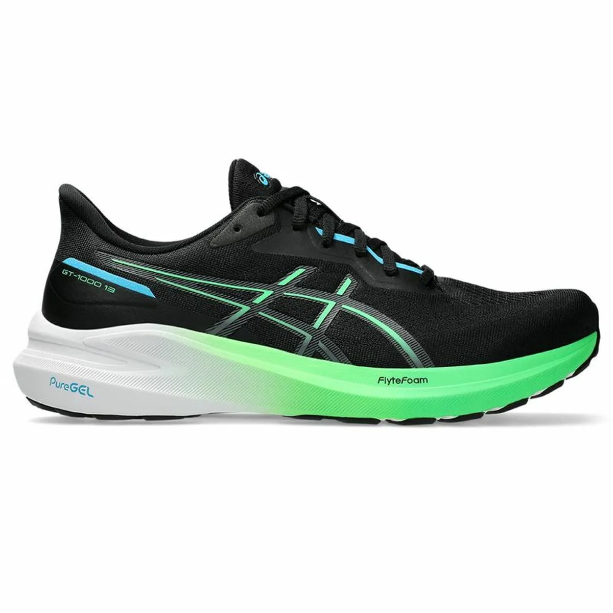 ZAPATILLAS DEPORTIVAS HOMBRE ASICS GT-1000 13 NEGRO