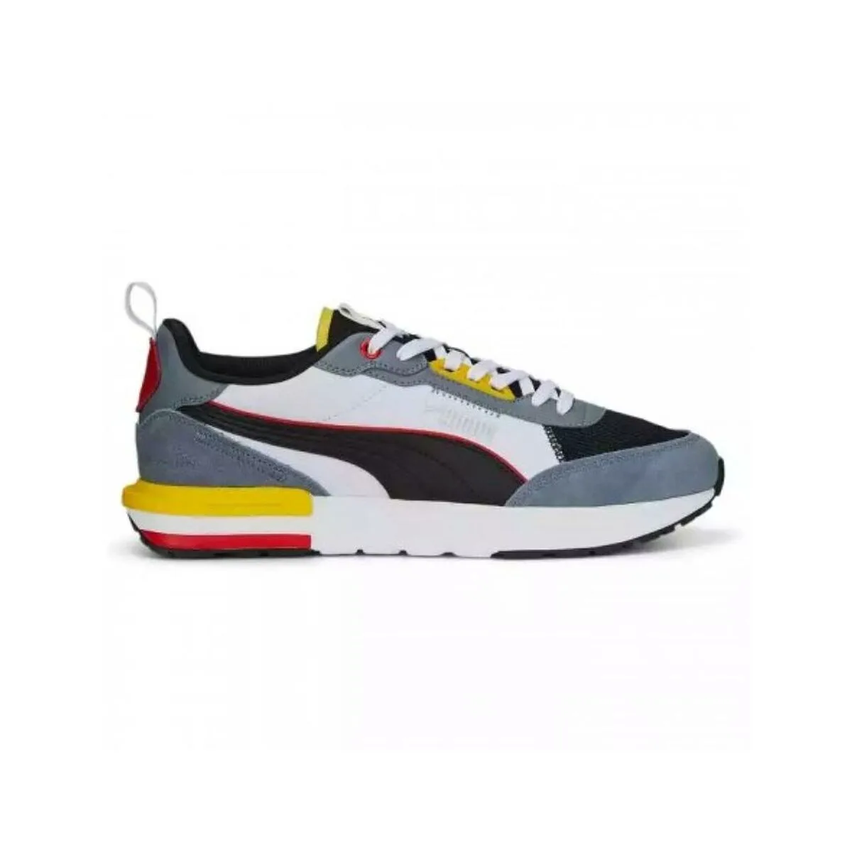 ZAPATILLAS DEPORTIVAS HOMBRE PUMA R22 GRAY TILE 383462 20 NEGRO
