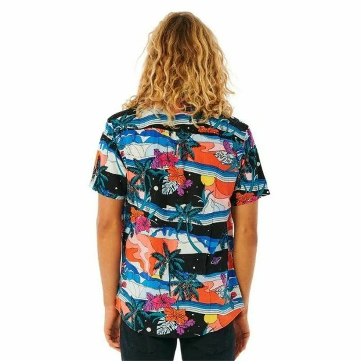 CAMISA RIP CURL PARTY PACK NEGRO
