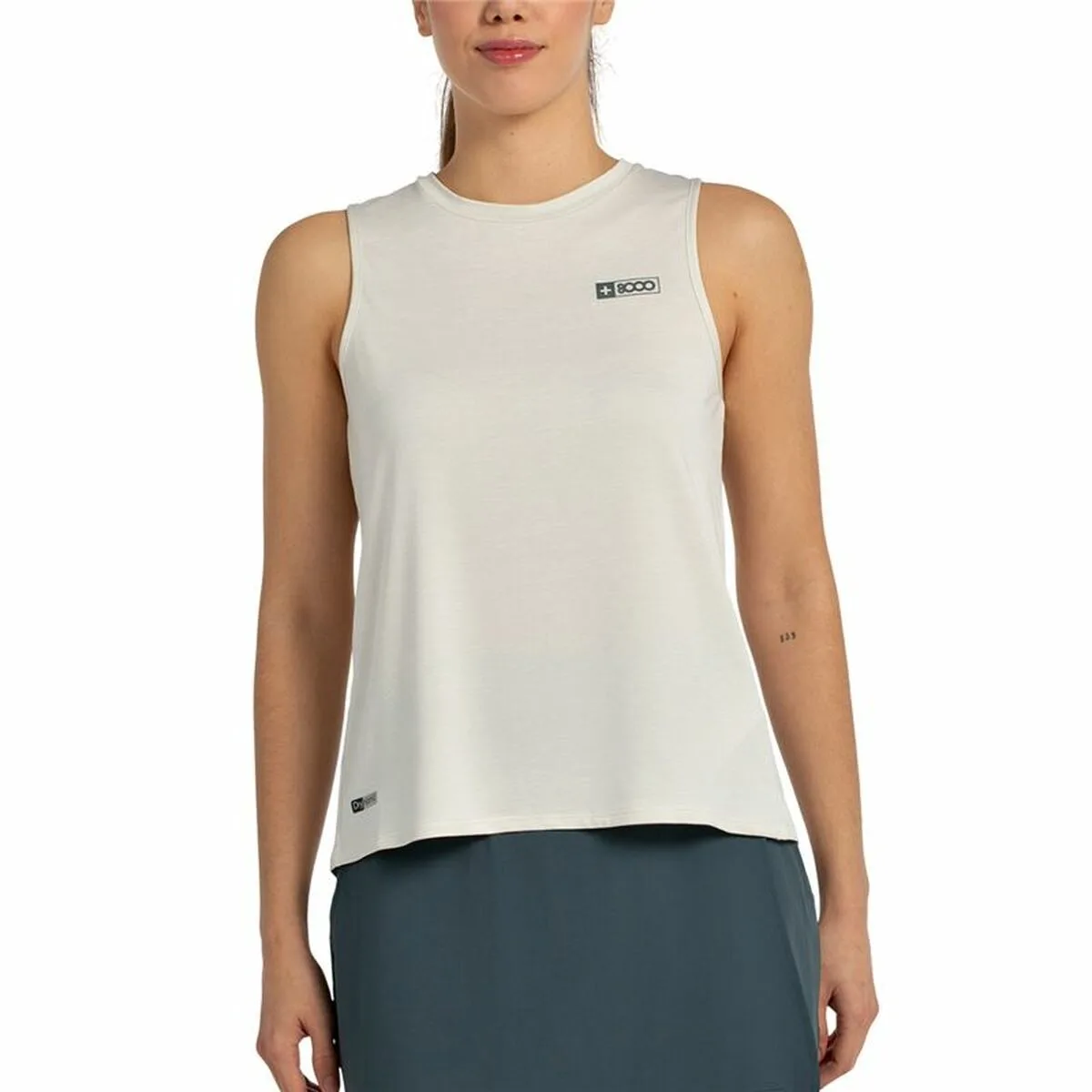 CAMISETA +8000 VAR  BEIGE