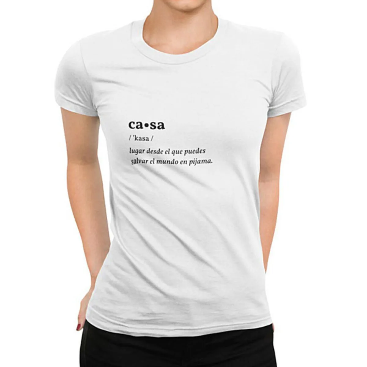 CAMISETA CASA PANDEMIA DE VALORES