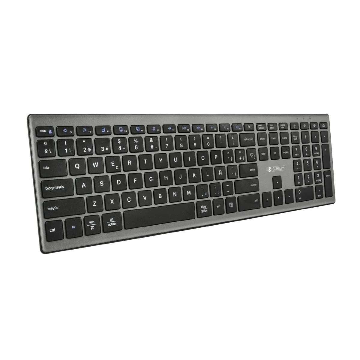 TECLADO SUBBLIM SUBKB-2PUE201 NEGRO