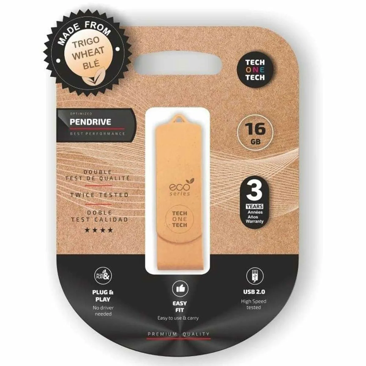 MEMORIA USB TECH ONE TECH ECOTECH 16 GB