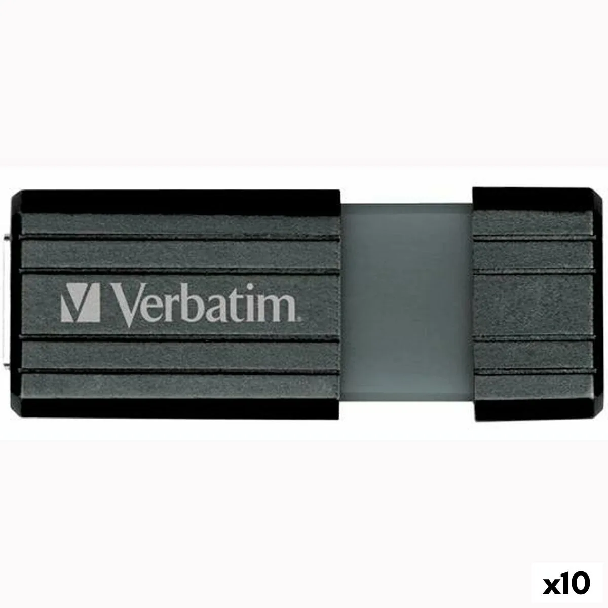 MEMORIA USB VERBATIM PINSTRIPE NEGRO 32 GB