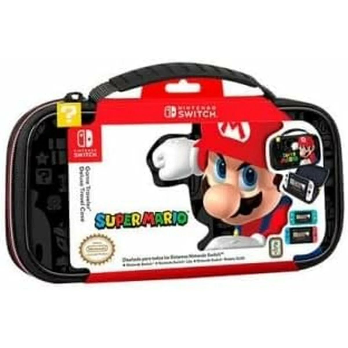 ESTUCHE PARA NINTENDO SWITCH ARDISTEL BLACKFIRE MARIO LIC