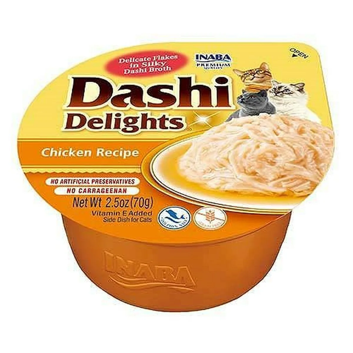 SNACK PARA GATOS INABA DASHI DELIGHTS POLLO 70 G