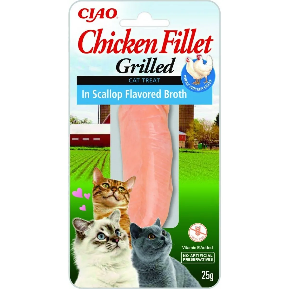 SNACK PARA GATOS INABA EU054 POLLO 25 G