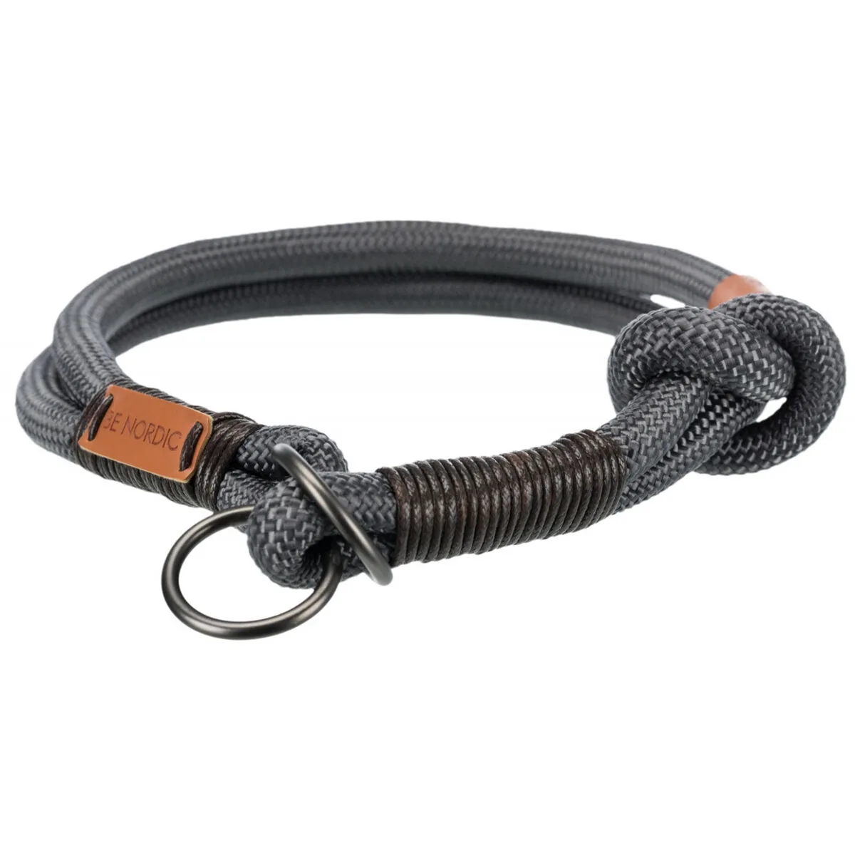 COLLAR DE ADIESTRAMIENTO PARA PERROS TRIXIE BE NORDIC MARRÓN GRIS OSCURO L/XL 55 CM