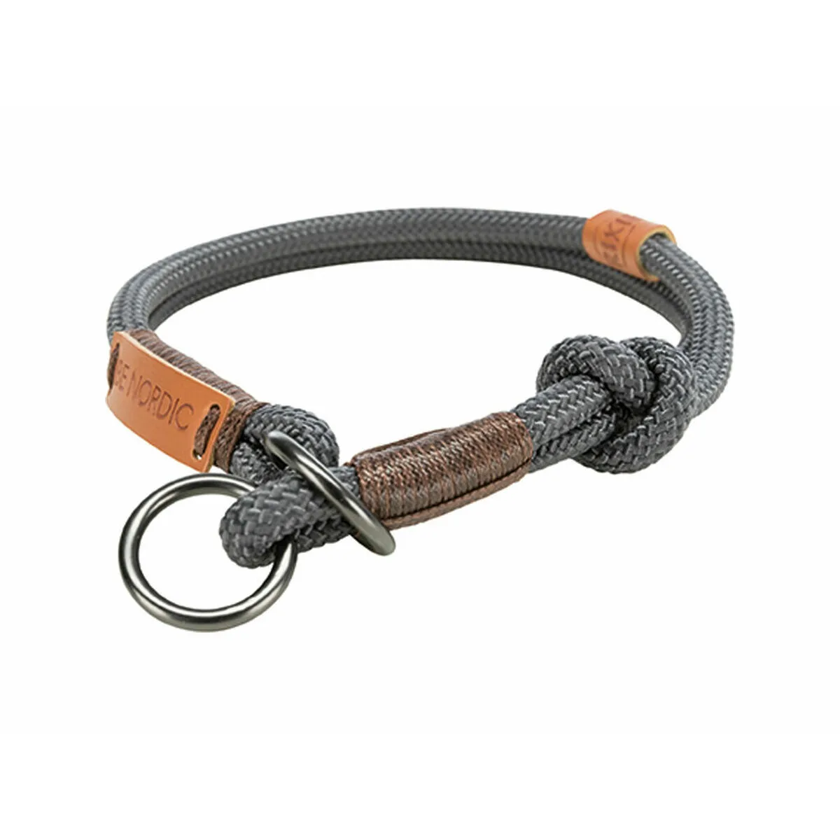 COLLAR DE ADIESTRAMIENTO PARA PERROS TRIXIE BE NORDIC MARRÓN GRIS OSCURO XS/S 30 CM 3 CM