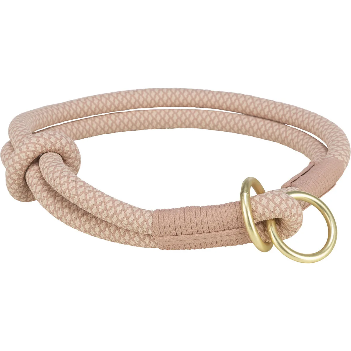 COLLAR DE ADIESTRAMIENTO PARA PERROS TRIXIE SOFT ROPE ROSA L 50 CM