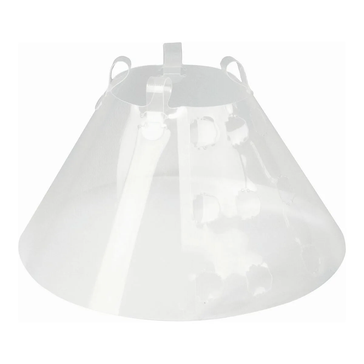 COLLAR ISABELINO PARA PERROS KVP QUICK FIT TRANSPARENTE (33-40 CM)