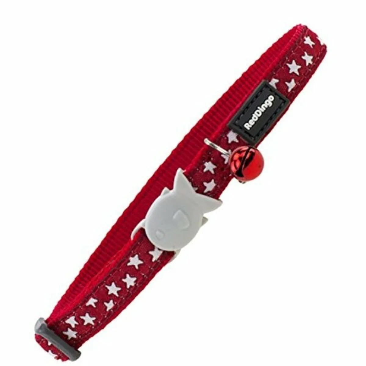 COLLAR PARA GATO ROJO 20-32 CM