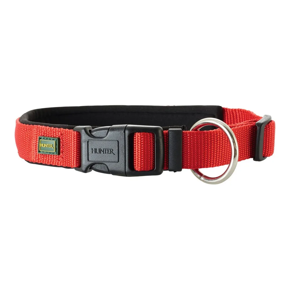 COLLAR PARA PERRO HUNTER NEOPREN VARIO ROJO (28-30 CM)