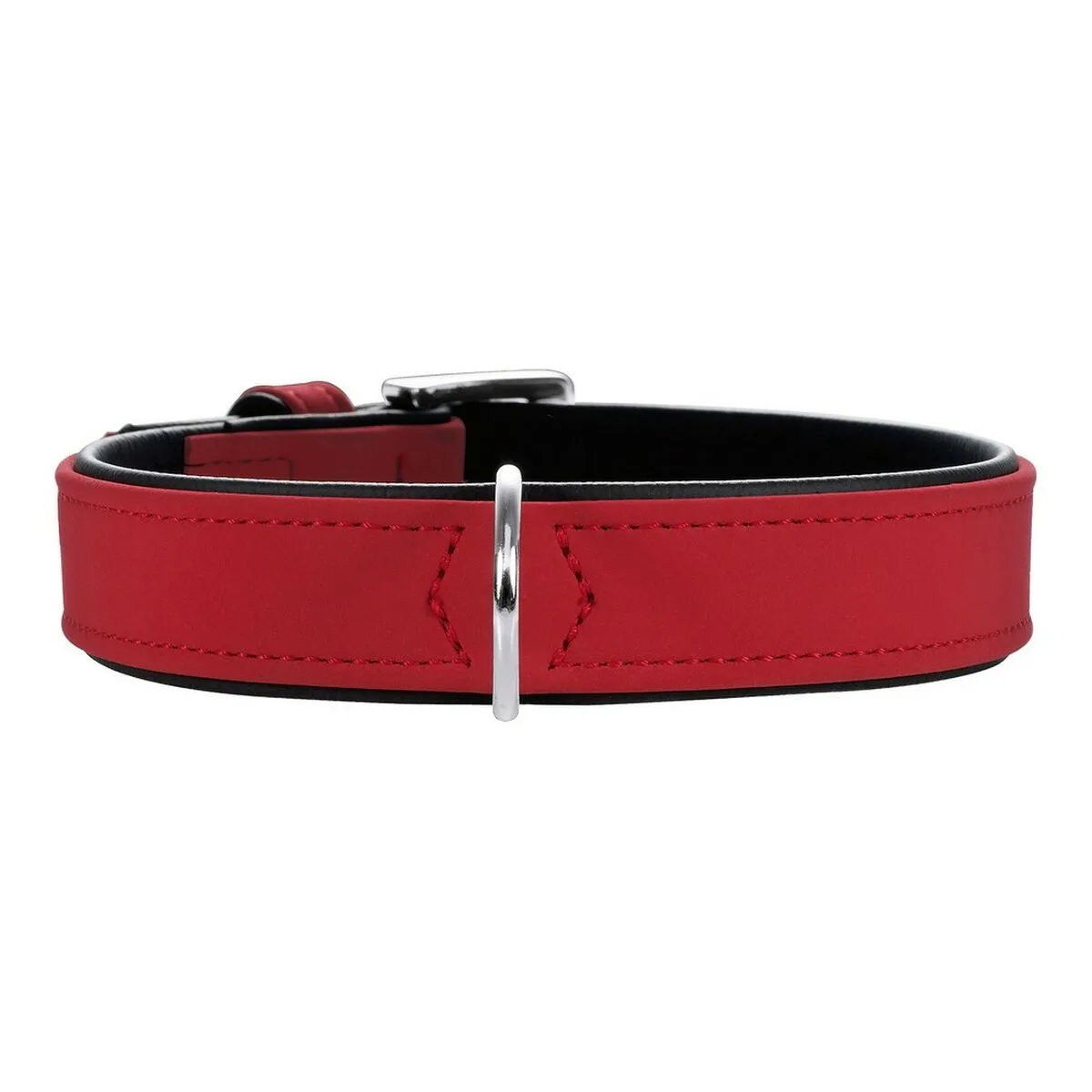 COLLAR PARA PERRO HUNTER SOFTIE ROJO (42-53 CM)