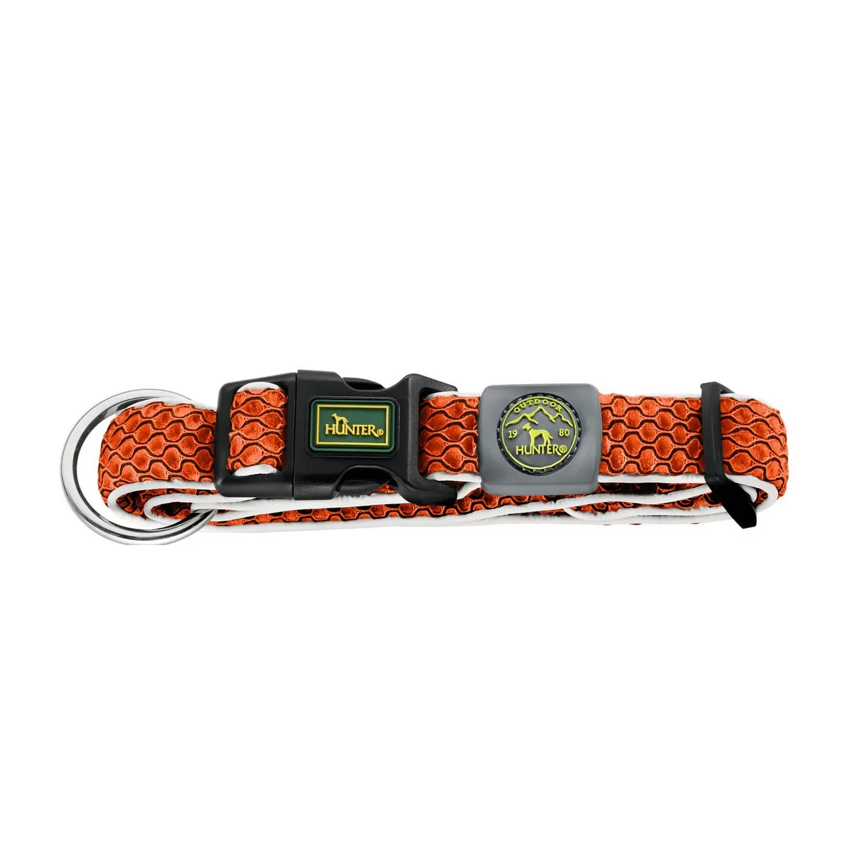 COLLAR PARA PERRO HUNTER VARIO PLUS HILOS NARANJA 11
